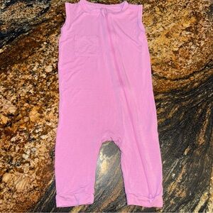 Kyte Baby Bubblegum Sleeveless Romper